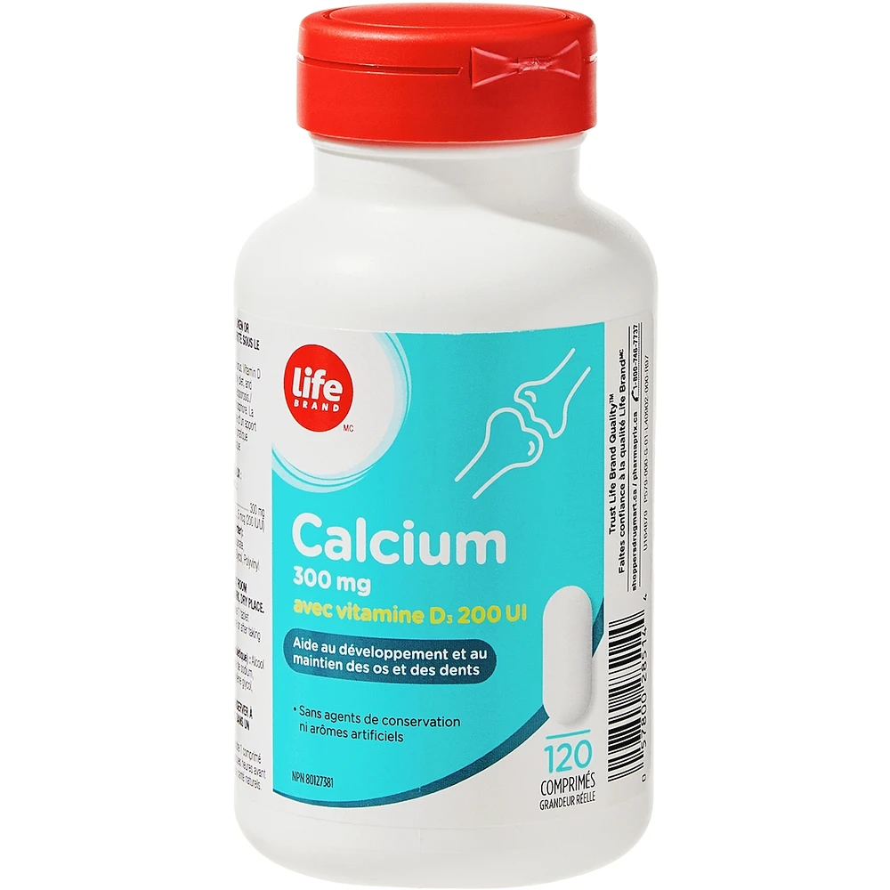 Calcium citrate with vitamin D