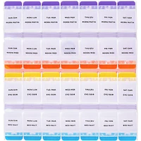 4 x DAILY EXTRA LARGE WEEKLY PILL PLANNER