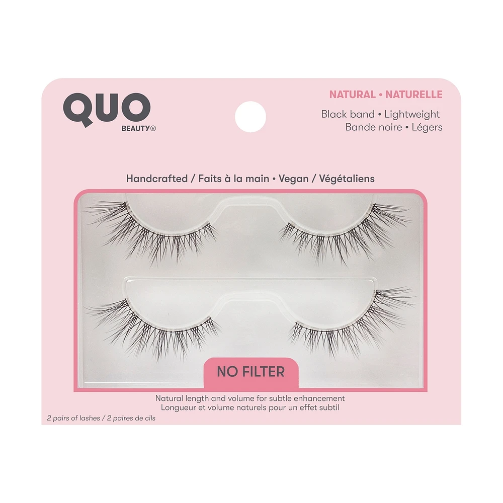 Natural Lash No Filter 2 Pack