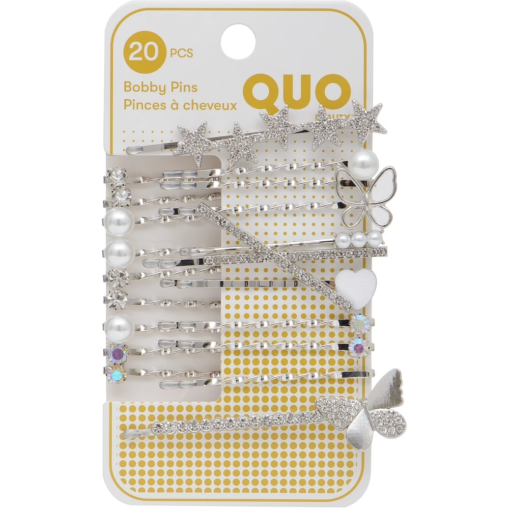 Bobby Pins Silver