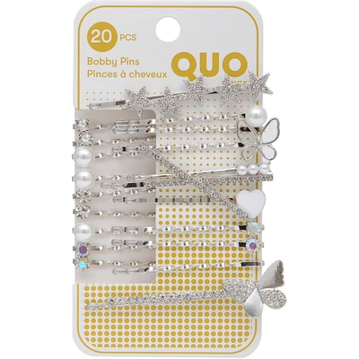 Bobby Pins Silver