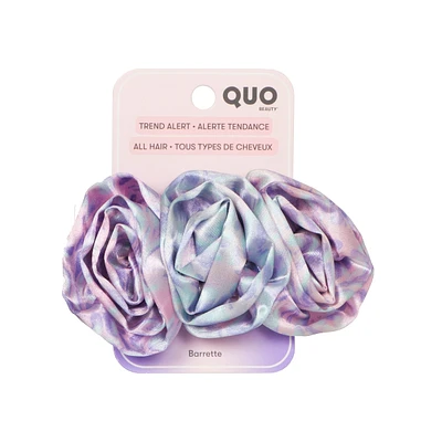 Barrette Tiedye Rosettes