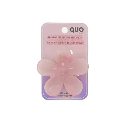 Claw Clip Flower Pink