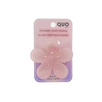 Claw Clip Flower Pink