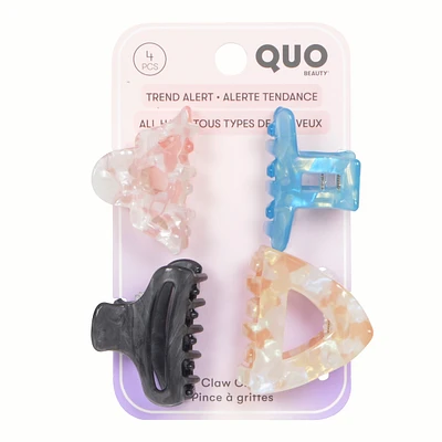 Claw Clip Mini 4pk Assorted