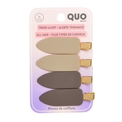 Creaslss Clips 4pk Nude Assorted