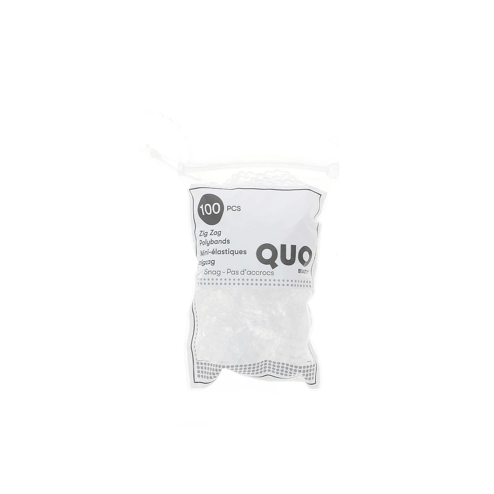 Polyband Zigzag 100pk Clear