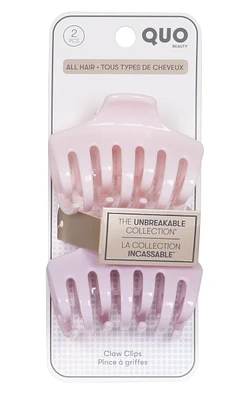 Unbreakable Claw Clip 2pk Pastel Assorted