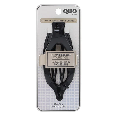 Unbreakable Claw Clip Medium Flat Black