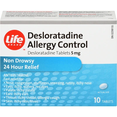 DESLORATADINE ALLERGY CONTROL Desloratadine Tablets 5mg