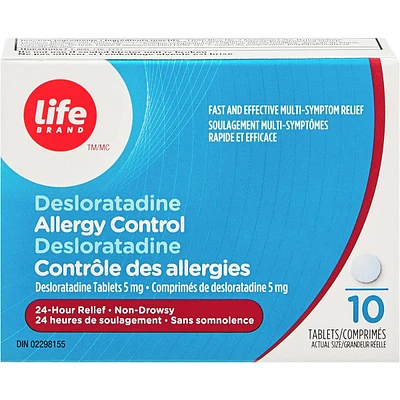 DESLORATADINE ALLERGY CONTROL Desloratadine Tablets 5mg