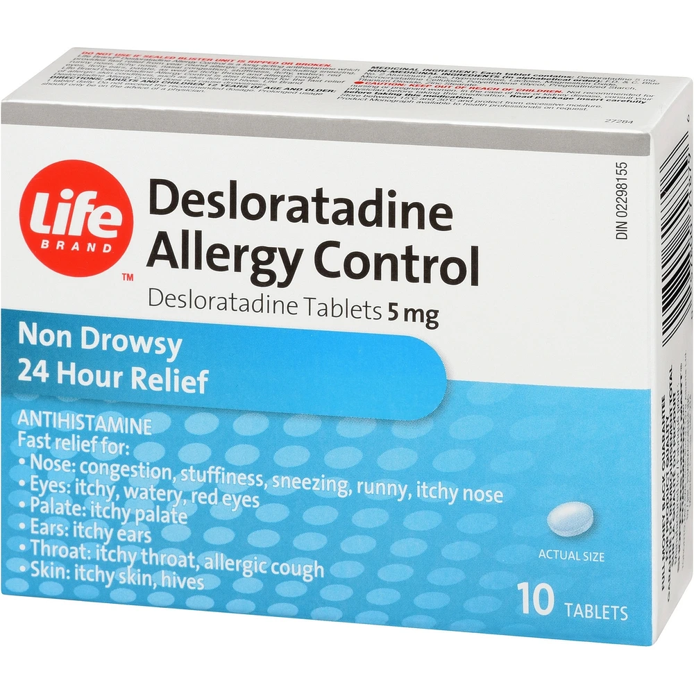 DESLORATADINE ALLERGY CONTROL Desloratadine Tablets 5mg