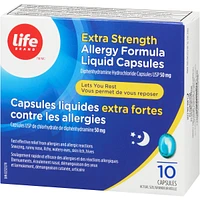 LB Allergy Formula Liq Caps XS