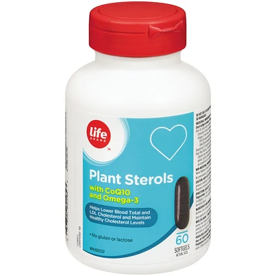 Plant Sterols with CoQ10 and Omega-3