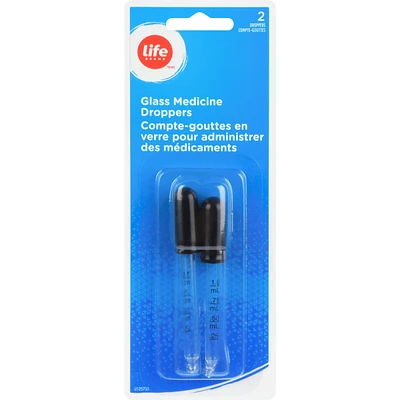 Glass medicine dropper