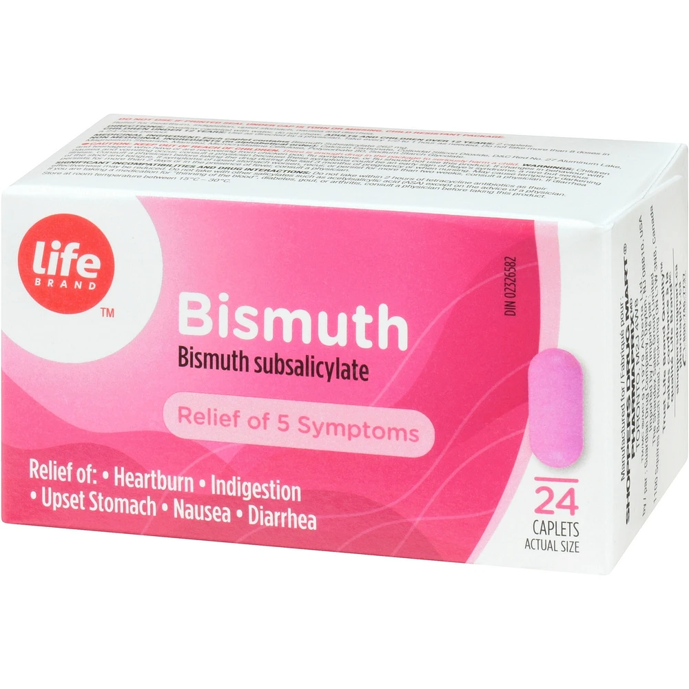 Bismuth Subsalicylate Caplets