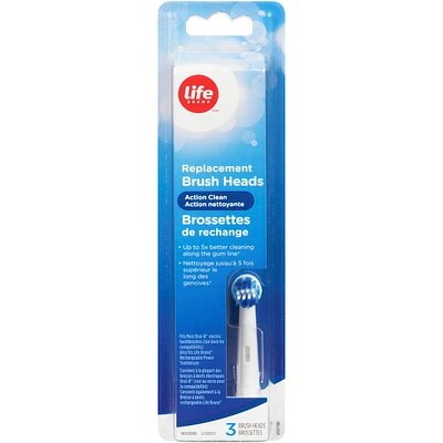 Action Clean Replacement Brush Head