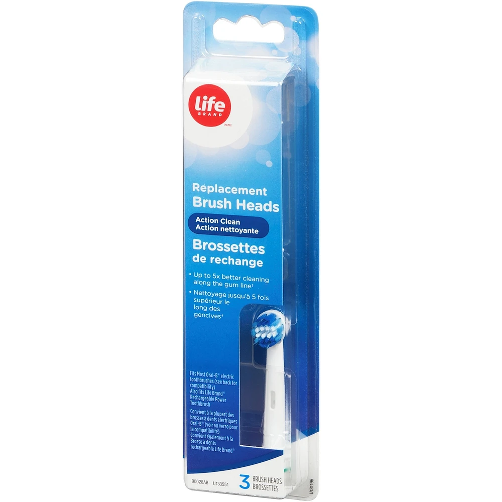 Action Clean Replacement Brush Head