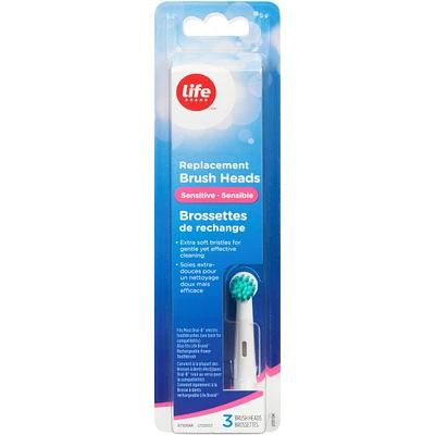 Sensitive Replacement Brush Heads