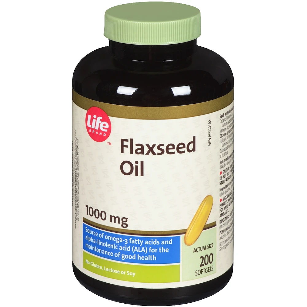 Flaxeed Oil 1000mg