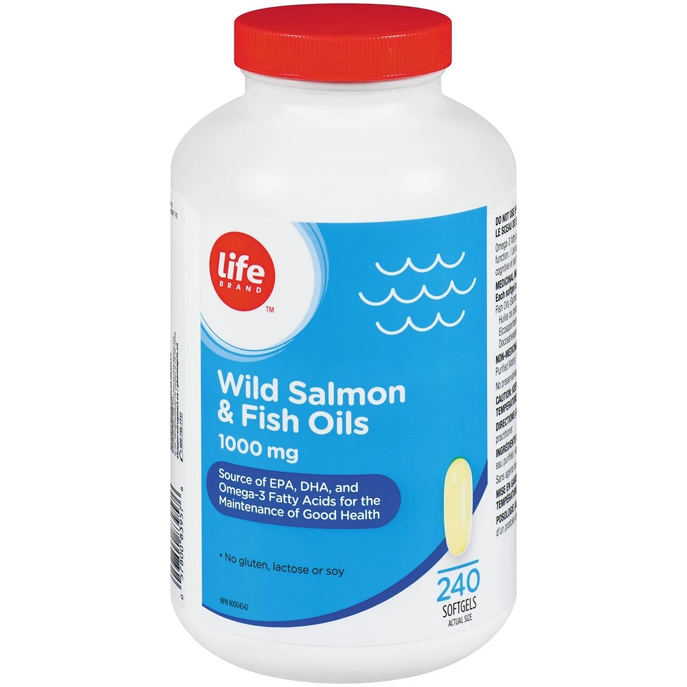 Wild Salmon & Fish Oils 1000mg