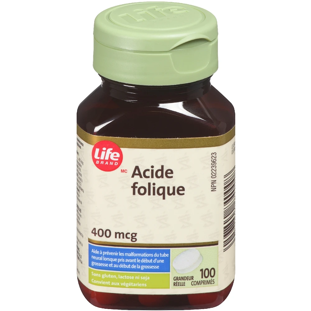 Folic Acid 400 mcg