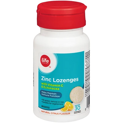Zinc Lozenges Vitamin C & Echinacea