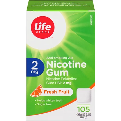 LB Nicotine Gum 2mg Fresh Fruit