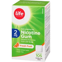 LB Nicotine Gum 2mg Fresh Fruit