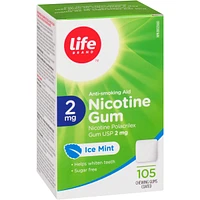 LB Nicotine Gum 2mg Ice Mint