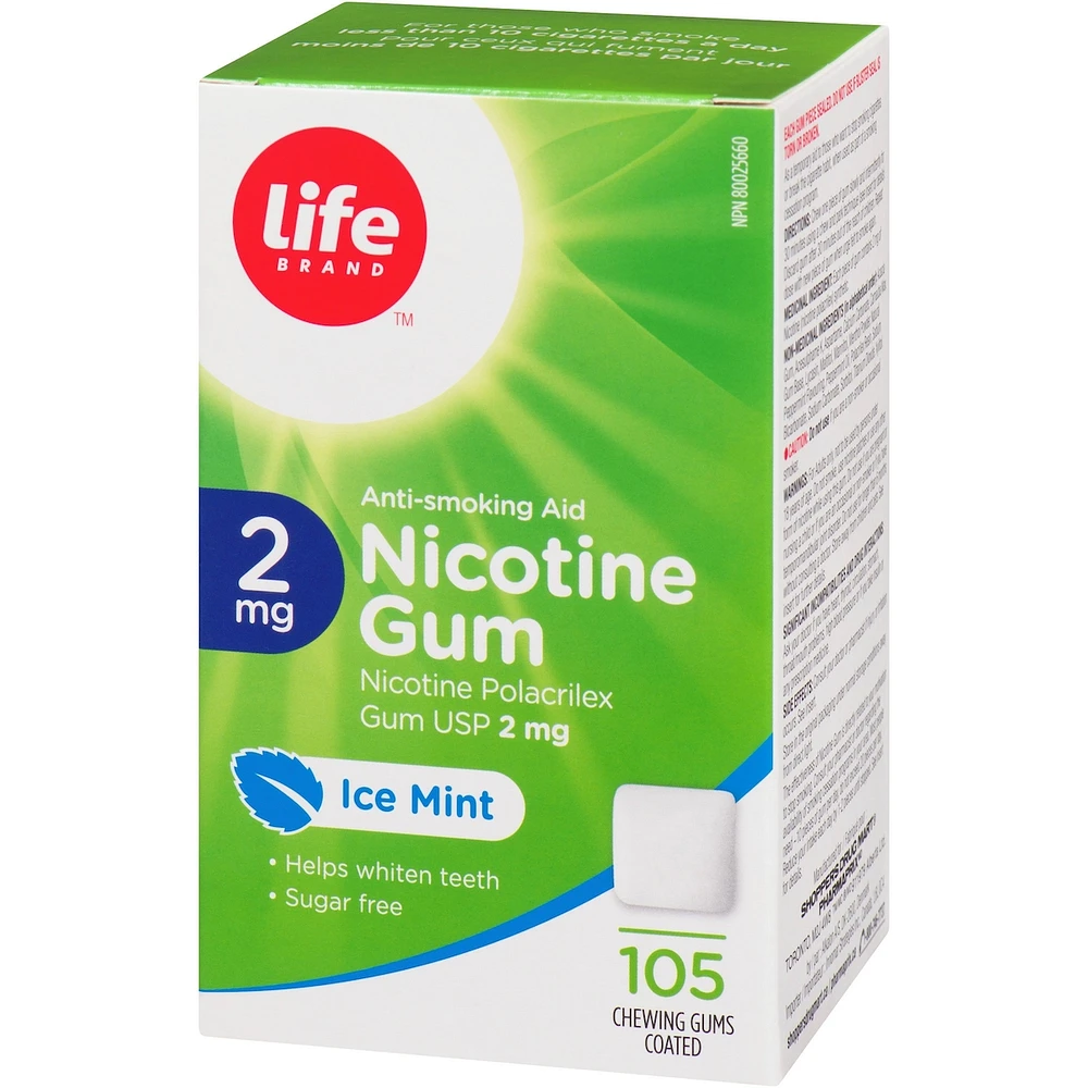LB Nicotine Gum 2mg Ice Mint