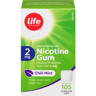LB Nicotine Gum 2mg Mint Chill