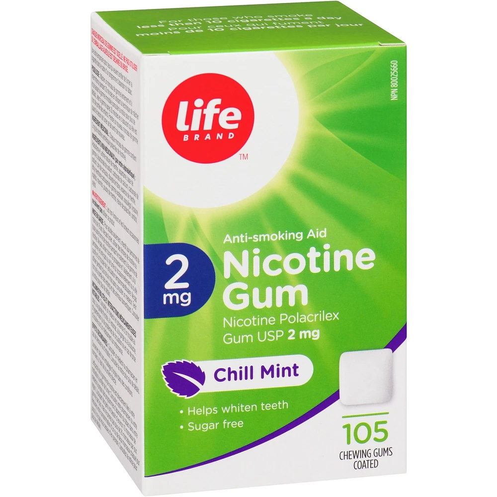 LB Nicotine Gum 2mg Mint Chill