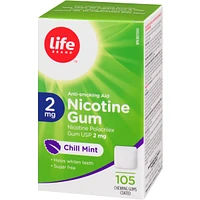 LB Nicotine Gum 2mg Mint Chill