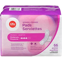 LB Womens Pads Moderate Reg