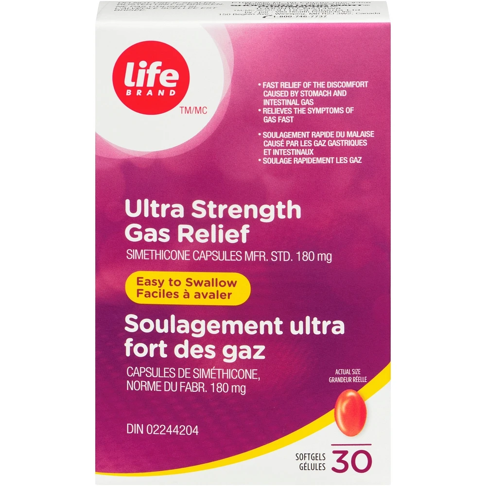 LB Gas Relief US Softgels