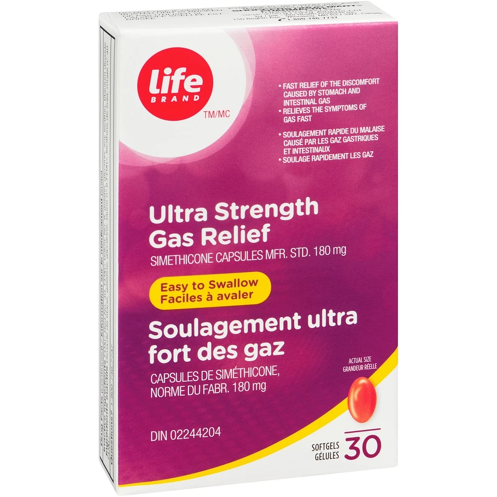 LB Gas Relief US Softgels