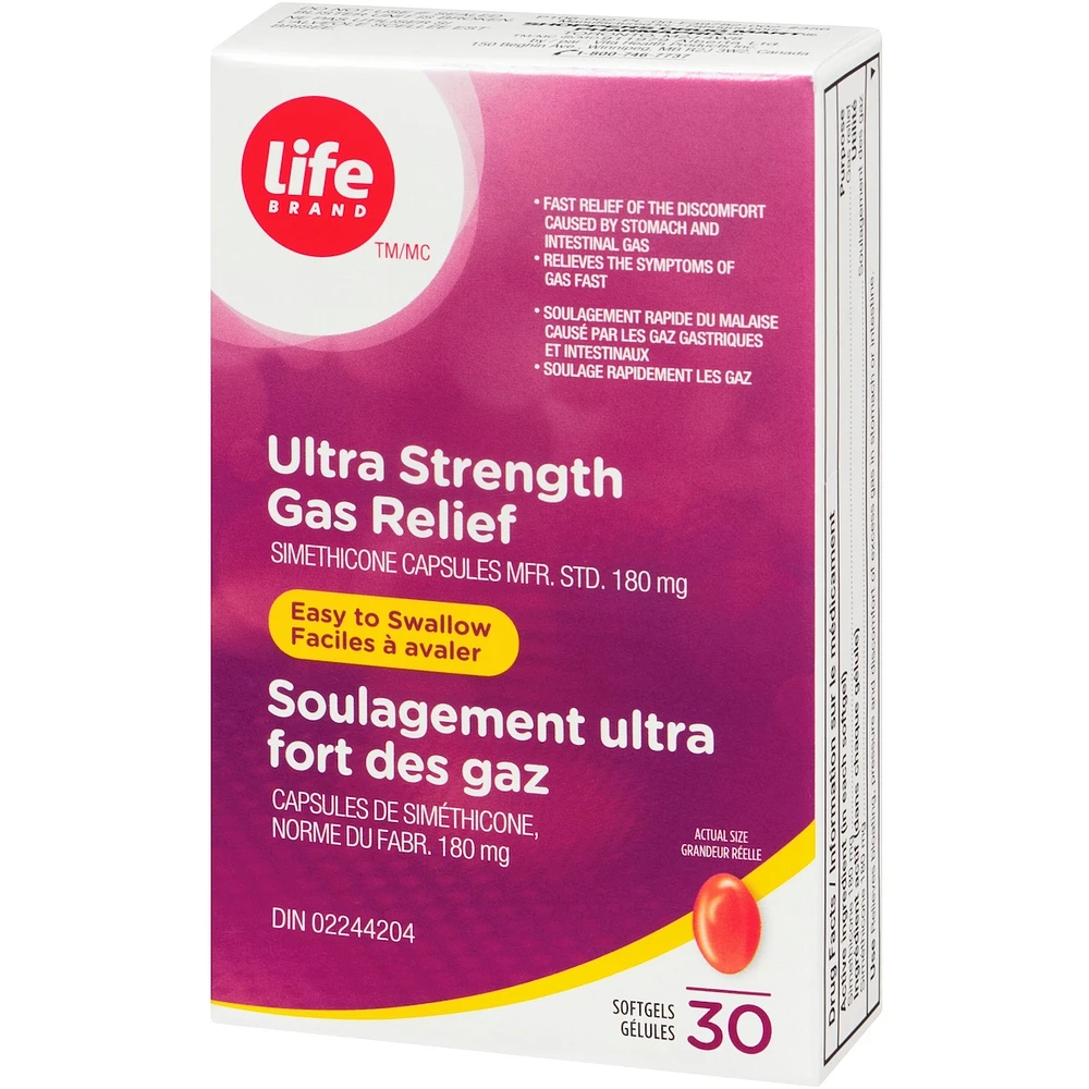 LB Gas Relief US Softgels