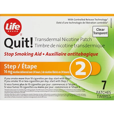 Lb Nicotne Ptch 14mg Stp 2 Clr