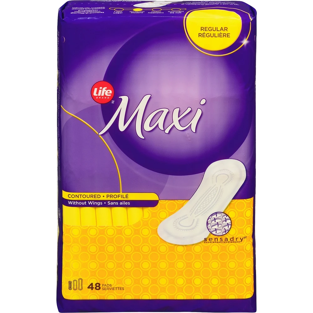 Life Maxi Regular Without Wings 48