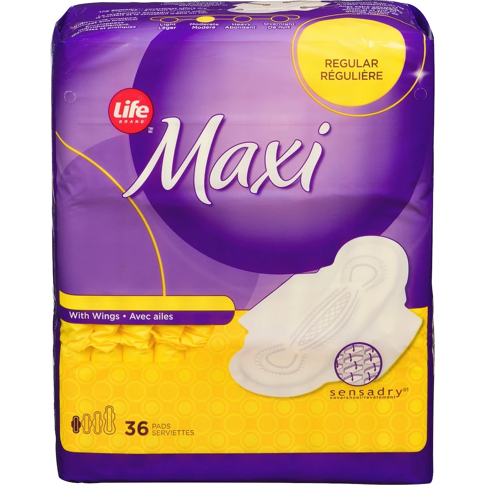 Life Maxi Regular With Flexi-Wings® 36