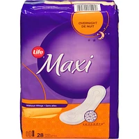 Life Maxi Overnight Without Wings 28
