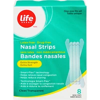 NASAL STRIPS CLEAR Extra Strength