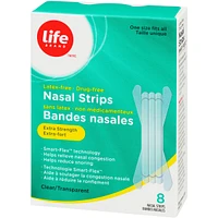 NASAL STRIPS CLEAR Extra Strength