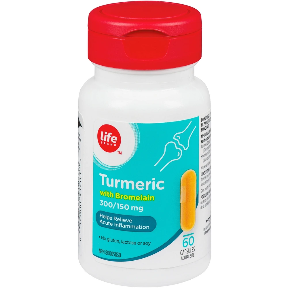 Turmeric with Bromelain 300/150 mg