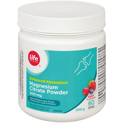 Magnesium Citrate Powder 300mg