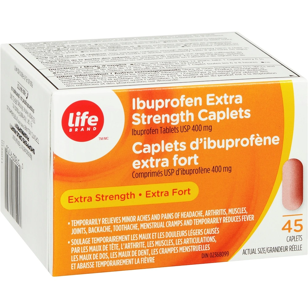Ibuprofen Extra Strength Caplets