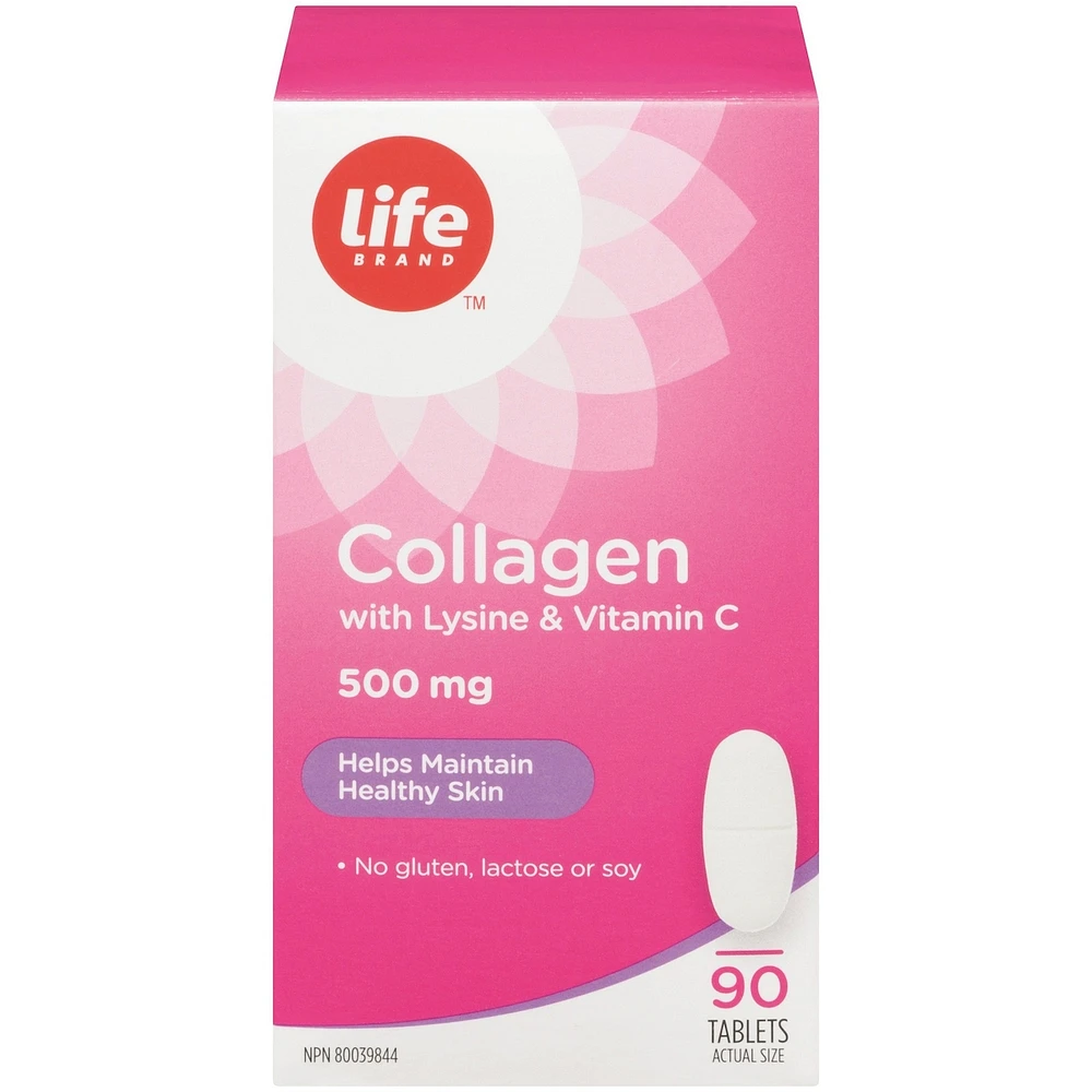 Collagen with Lysine & Vitamin C 500 mg