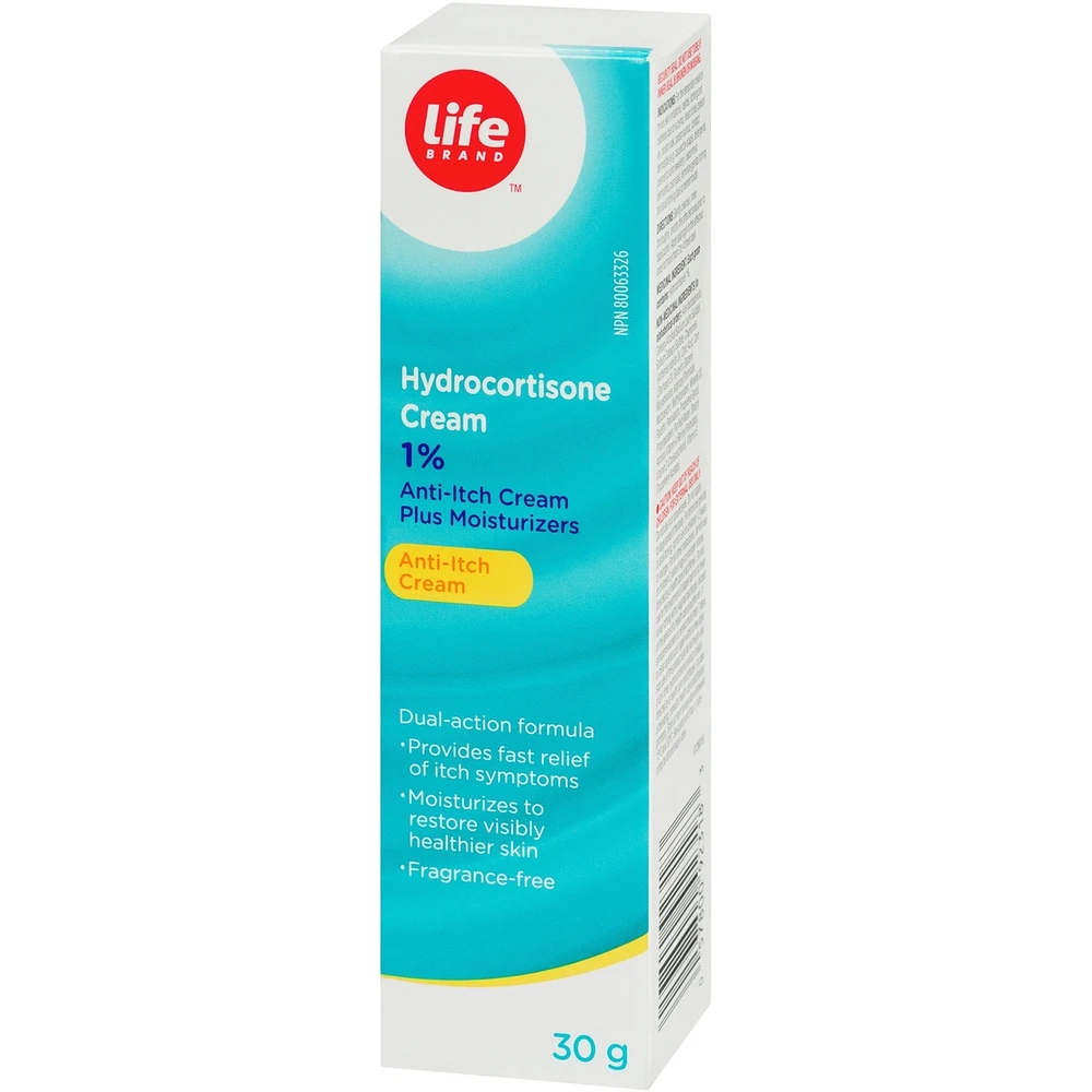 1% Hydrocortisone Anti-Itch Cream Plus Moisturizers