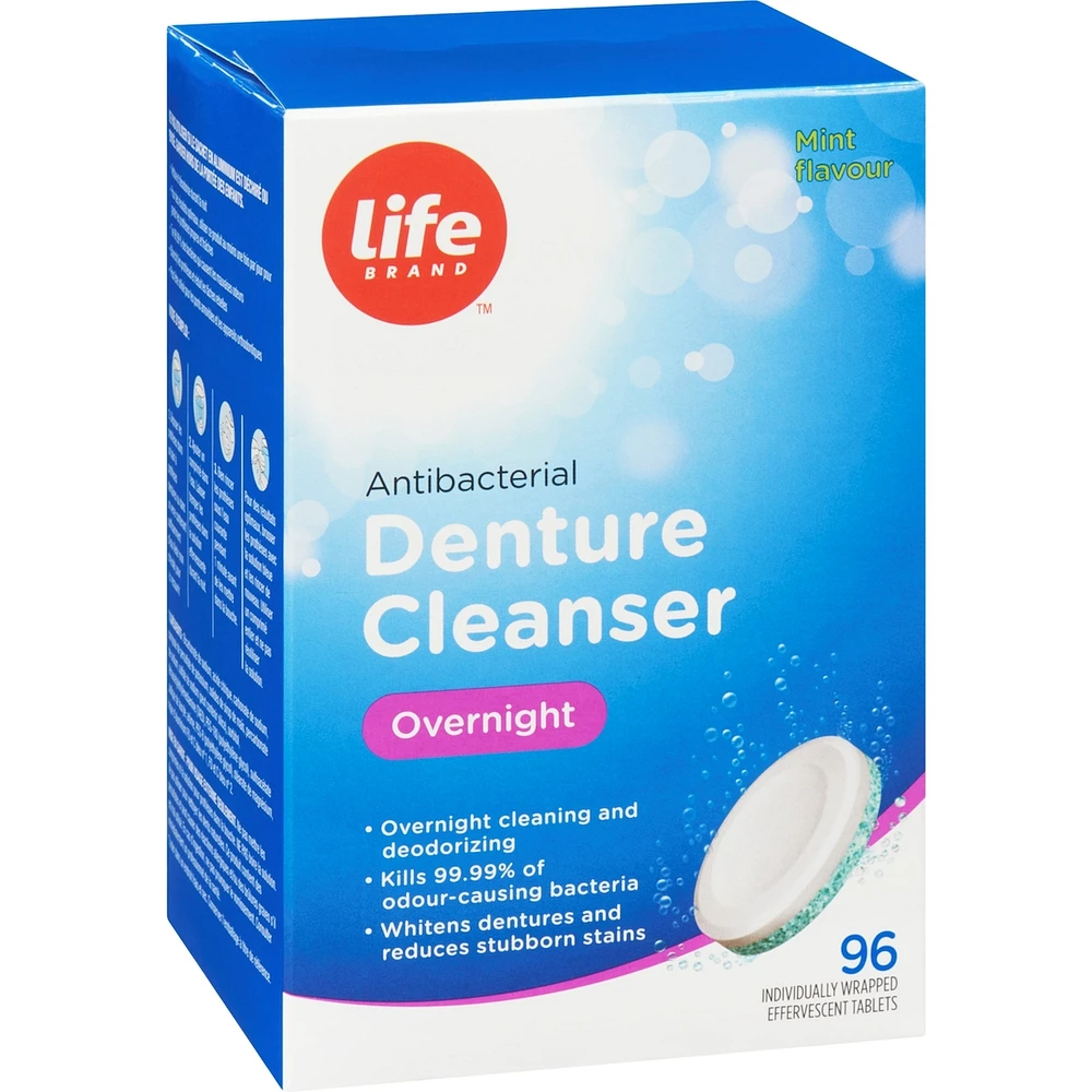 LB OVERNIGHT DENTURE CLEANSER
